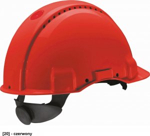 3M G3000 - hełm przemysłowy - zielony. 17