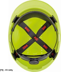 3M G3000 - hełm przemysłowy - zielony. 6