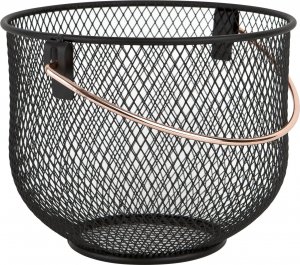 Witek Home Koszyk z rączką czarny 5