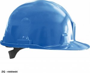 R.E.I.S. KASPE - HEŁM OCHRONNY z tworzywa HDPE - żółty. 5