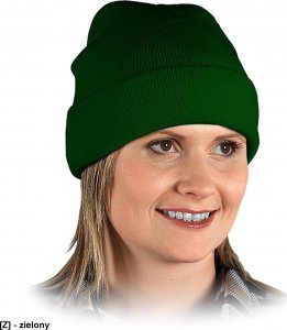 R.E.I.S. CZBAW - czapka bawełniana - zielony 1