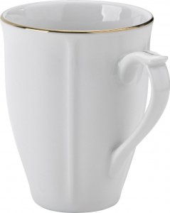 Lubiana Kubek 300ml Maria ze złotym paskiem 2