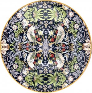 DUO Kpl. 2 filiżanek ze spod. "Strawberry Thiel Blue" 90ml 6