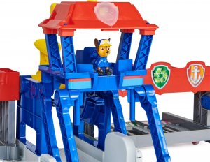 Spin Master Psi Patrol Big Truck Pups Wielki Garaż Truck Stop HQ + pojazd ciężarówka Chase 6