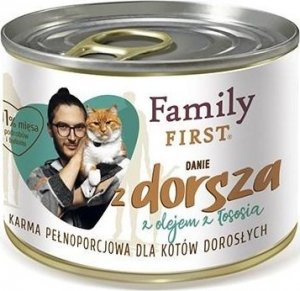 Family First FamilyFirst Danie z dorszem adult 200g 1