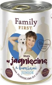 Family First FamilyFirst Jagnięcina+burak junior 400g 1