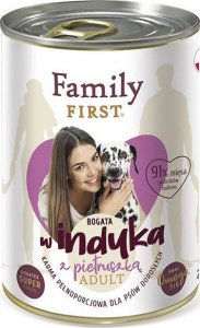 Family First FamilyFirst Bogata w indyka+pietruszka adult 400g 1