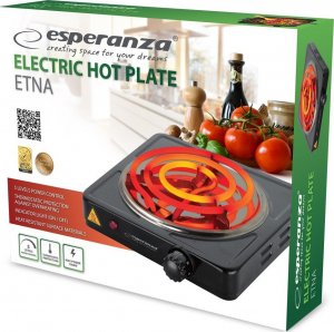 Płyta wolnostojąca Esperanza Kuchenka elektryczna ETNA EKH012K 2