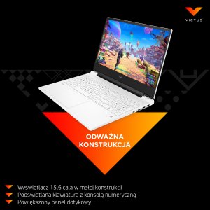 Laptop HP Victus 15-fa0175nw i5-12450H / 16 GB / 512 GB / RTX 3050 (714Q6EA) 15