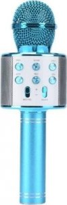 Mikrofon W&K Mikrofon zabawkowy JYWK369-3 niebieski 1