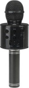 Mikrofon W&K Mikrofon zabawkowy JYWK369-6 czarny 1