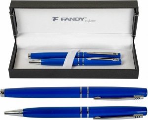 FANDY Pióro wieczne + długopis Omega BF niebieski 1