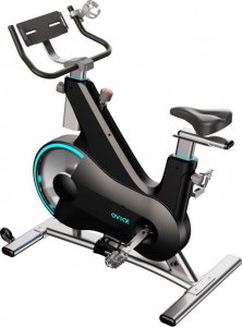 Rower stacjonarny OVICX Q210B magnetyczny indoor cycling czarny 1