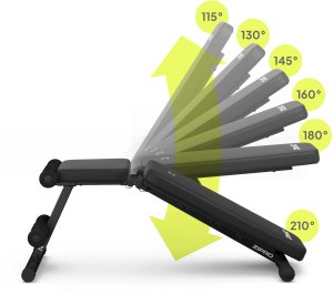 Ławeczka do ćwiczeń Zipro Tempo z ekspanderami 6