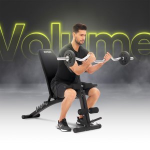 Ławeczka do ćwiczeń Volume z prasą do nóg i modlitewnikiem 11