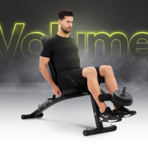 Ławeczka do ćwiczeń Volume z prasą do nóg i modlitewnikiem 12