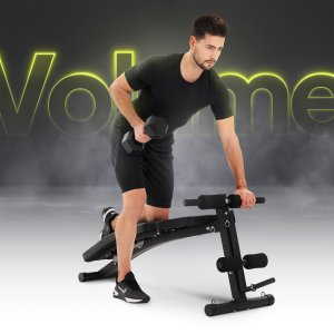 Ławeczka do ćwiczeń Volume z prasą do nóg i modlitewnikiem 13