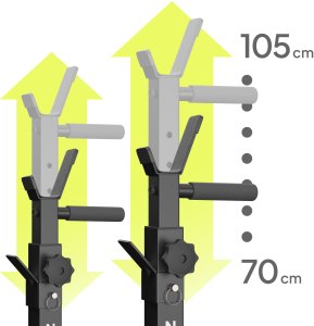 Ławka prosta pod sztangę Zipro Core (składana) 6