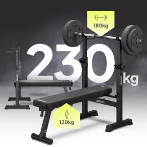 Ławka prosta pod sztangę Zipro Core (składana) 7