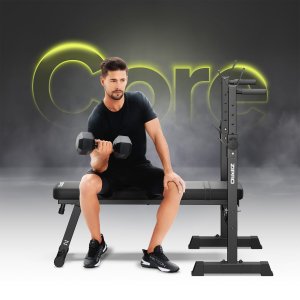 Ławka prosta pod sztangę Zipro Core (składana) 16