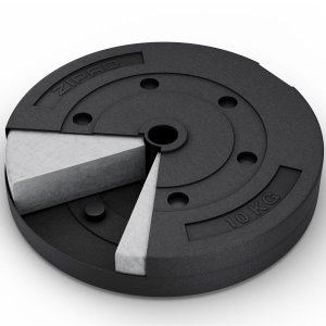 Zipro Obciążenie bitumiczne 10 kg 31 mm powlekane 3