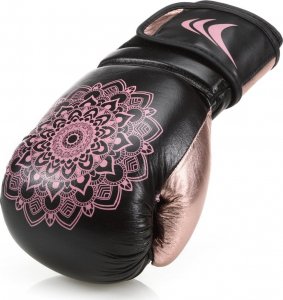 YakimaSport Rękawice kobiece MANDALA BLACK/PINK 10 oz 2