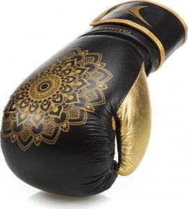 YakimaSport Rękawice kobiece MANDALA BLACK/GOLD 10 oz 2