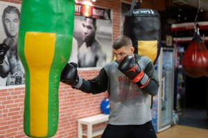 YakimaSport Rękawice bokserskie skóra naturalna PRO SPIDER 10 oz 5