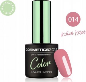 Cosmetics Zone Lakier hybrydowy hipoalergiczny brudny róż 7ml - Indian Roses 014 2