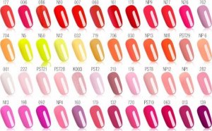 Cosmetics Zone Lakier hybrydowy hipoalergiczny czerwony koralowy 7ml - Coral Red 161 4