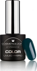 Cosmetics Zone Lakier hybrydowy ciemny zielony 7ml - Jim Green 311 1