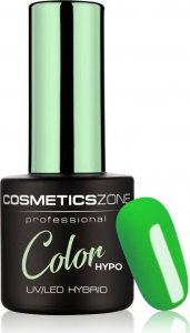 Cosmetics Zone Lakier hybrydowy hipoalergiczny neonowy zielony 7ml - Neon Green N3 1