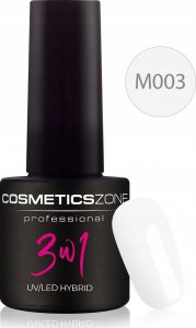 Cosmetics Zone Lakier hybrydowy 3w1 kolor biały - M3 2