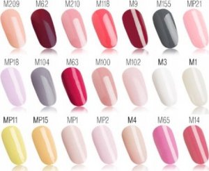 Cosmetics Zone Lakier hybrydowy 3w1 kolor biały - M3 3