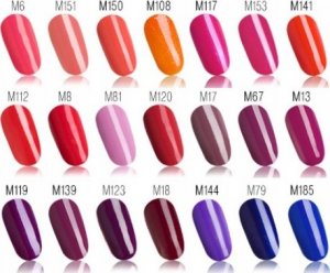 Cosmetics Zone Lakier hybrydowy 3w1 kolor biały - M3 4