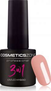 Cosmetics Zone Lakier hybrydowy 3w1 kolor jasny różowy - M4 1
