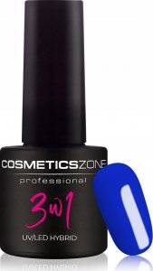 Cosmetics Zone Lakier hybrydowy ciemny niebieski 3w1 - M185 1