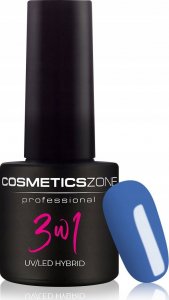 Cosmetics Zone Lakier hybrydowy 3w1 kolor niebieski - M56 1