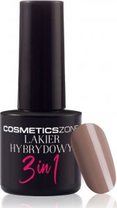 Cosmetics Zone Lakier hybrydowy 3w1 kolor brązowy - M135 1