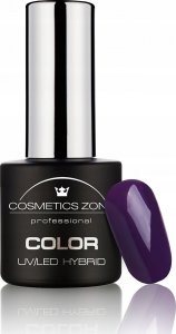 Cosmetics Zone Lakier hybrydowy ciemny fiolet 7ml - Five Stars Violet 318 1