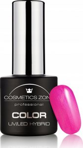 Cosmetics Zone Lakier hybrydowy ciemny różowy perłowy 7ml - Sleeping Beauty 506 1