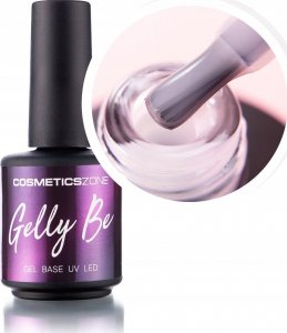 Cosmetics Zone Baza żelowa do przedłużania Gelly BE mlecznoróżowa - Milky Pink 1