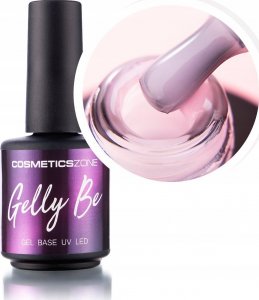 Cosmetics Zone Baza żelowa do przedłużania Gelly BE mlecznoróżowa - Pink Mask 1