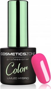 Cosmetics Zone Lakier hybrydowy hipoalergiczny ciemny różowy 7ml - Pink Up! 720 1