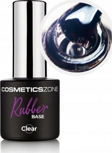 Cosmetics Zone Baza kauczukowa przezroczysta Rubber Base Clear 7ml 1