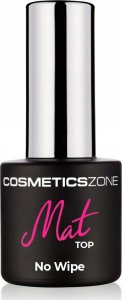 Cosmetics Zone Top hybrydowy MAT no wipe UV/LED - 7ml 1