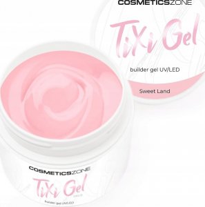 Cosmetics Zone Żel budujący z pamięcią cieczy różowy UV LED Sweet Land 50ml 1