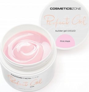 Cosmetics Zone Żel do przedłużania paznokci UV LED mlecznoróżowy - Pink Mask 100ml 1