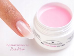 Cosmetics Zone Żel do przedłużania paznokci UV LED mlecznoróżowy - Pink Mask 5ml 2