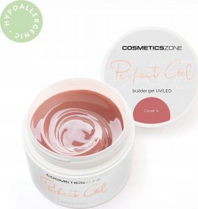 Cosmetics Zone Żel do przedłużania paznokci brudny różowy UV LED Cover 4 - 50ml 4